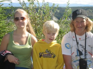 Chelsi, Nathan, and Nick at Wrangell - St. Elias National Park