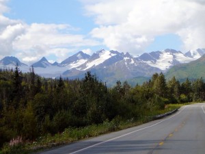 Driving south towards Valdez