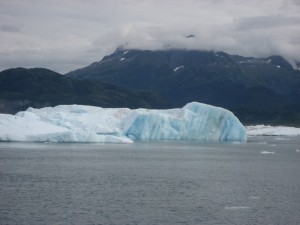 Glacier ice from the Columbia Glacier