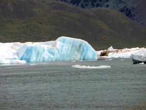 Glacier ice from the Columbia Glacier