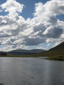 Stream that flows into Fielding Lake. We stopped for lunch at the State Park here.