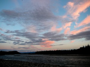 Dusk at the Nenana River