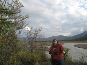 Kari by the Teklanika River