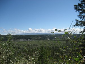 View from Wrangell - St. Elias National Park Vistor Center 